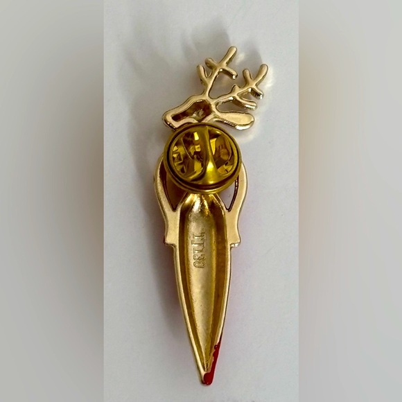 REINDEER BROOCH/PIN - Picture 2 of 2